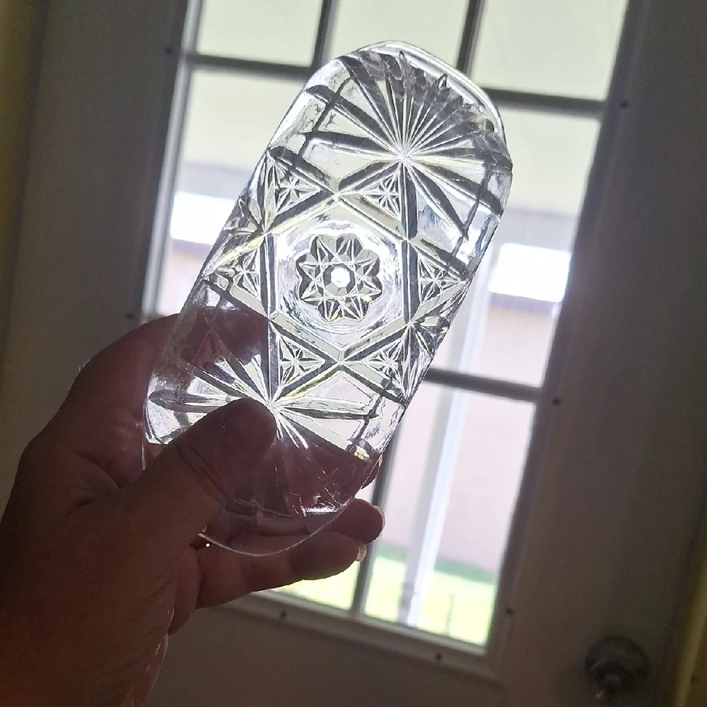 Clear Glass Trinket Dish